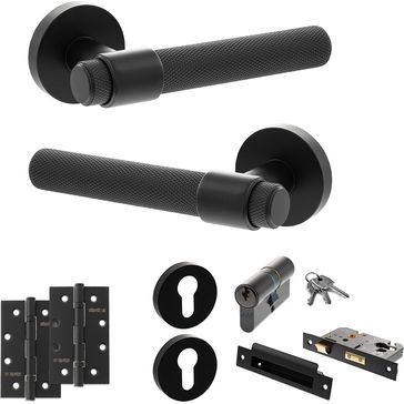 Senza Pari Andretta Door Handle Pack (Euro Lock Set)