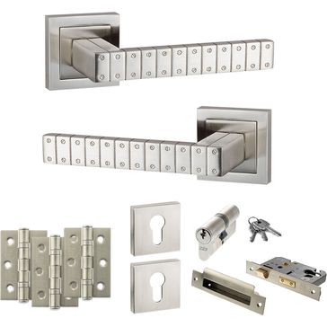Senza Pari Bianca Door Handle Pack (Euro Lock Set) alternative