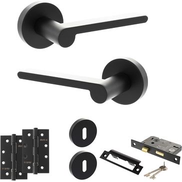 Senza Pari Darrio Door Handle Pack (3 Lever Lock Set)