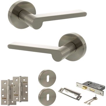 Senza Pari Darrio Door Handle Pack (3 Lever Lock Set)