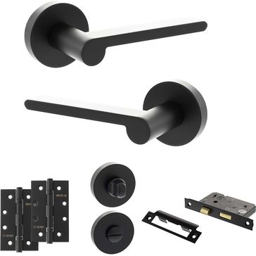 Senza Pari Darrio Door Handle Pack (Bathroom Set)