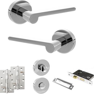 Senza Pari Darrio Door Handle Pack (Bathroom Set)