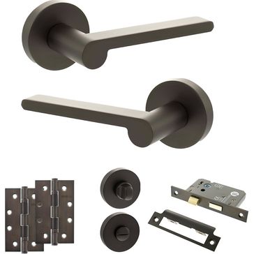 Senza Pari Darrio Door Handle Pack (Bathroom Set)