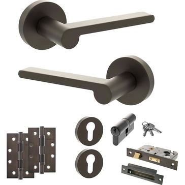 Senza Pari Darrio Door Handle Pack (Euro Lock Set)
