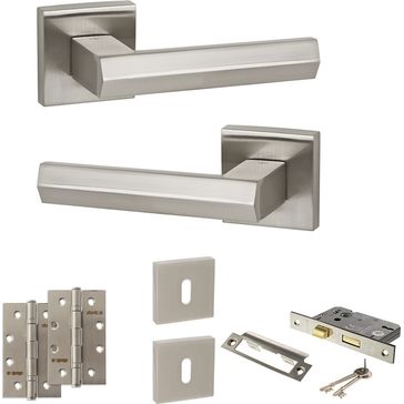 Senza Pari Davoli Door Handle Pack (3 Lever Lock Set)