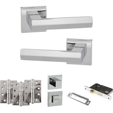 Senza Pari Davoli Door Handle Pack (Bathroom Set) alternative