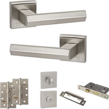 Senza Pari Davoli Door Handle Pack (Bathroom Set)