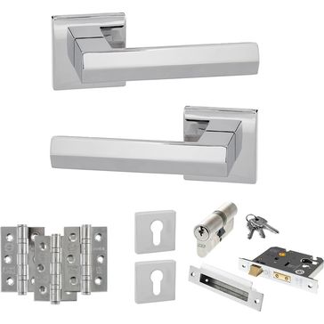 Senza Pari Davoli Door Handle Pack (Euro Lock Set) alternative