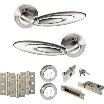 Senza Pari Elisse Door Handle Pack (Euro Lock Set) alternative