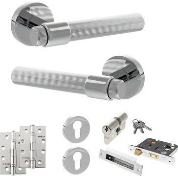 Senza Pari Fasana Door Handle Pack (Euro Lock Set) alternative