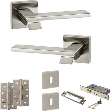 Senza Pari Giovanni Door Handle Pack (3 Lever Lock Set)