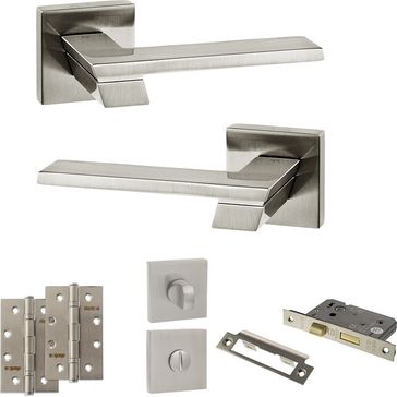 Senza Pari Giovanni Door Handle Pack (Bathroom Set)