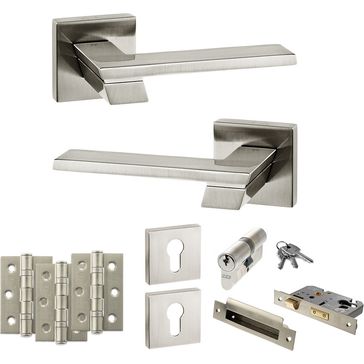 Senza Pari Giovanni Door Handle Pack (Euro Lock Set) alternative