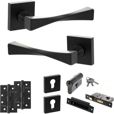Senza Pari Guido Door Handle Pack (Euro Lock Set)