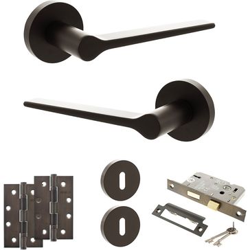 Senza Pari Laviano Door Handle Pack (3 Lever Lock Set) alternative
