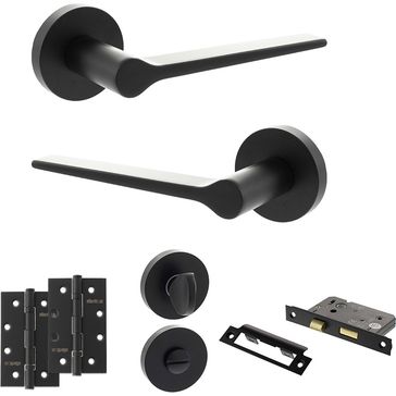 Senza Pari Laviano Door Handle Pack (Bathroom Set)