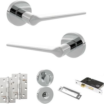 Senza Pari Laviano Door Handle Pack (Bathroom Set)