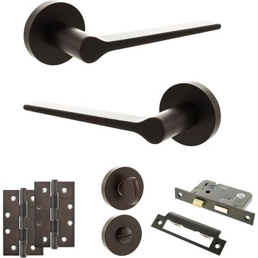 Senza Pari Laviano Door Handle Pack (Bathroom Set)