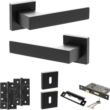 Senza Pari Panetti Door Handle Pack (3 Lever Lock Set)