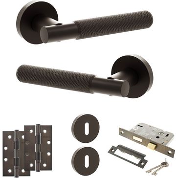 Senza Pari Rosarno Door Handle Pack (3 Lever Lock Set) alternative