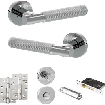 Senza Pari Rosarno Door Handle Pack (Bathroom Set)