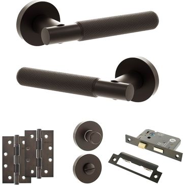 Senza Pari Rosarno Door Handle Pack (Bathroom Set)