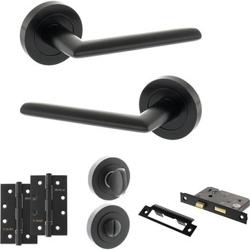 STATUS Alabama Door Handle Pack (Bathroom Set)