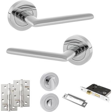 STATUS Alabama Door Handle Pack (Bathroom Set)