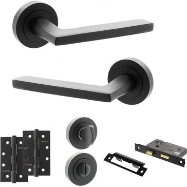 STATUS Alaska Door Handle Pack (Bathroom Set)
