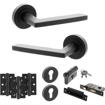 STATUS Alaska Door Handle Pack (Euro Lock Set) alternative