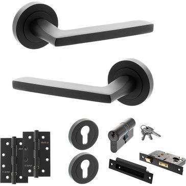 STATUS Alaska Door Handle Pack (Euro Lock Set)