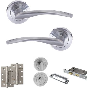 STATUS Arizona Door Handle Pack (Bathroom Set)