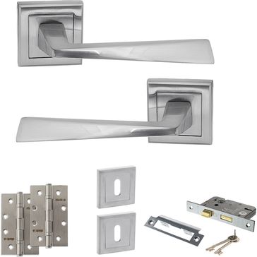STATUS California Door Handle Pack (3 Lever Lock Set)