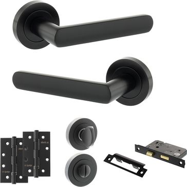 STATUS Carolina Door Handle Pack (Bathroom Set)