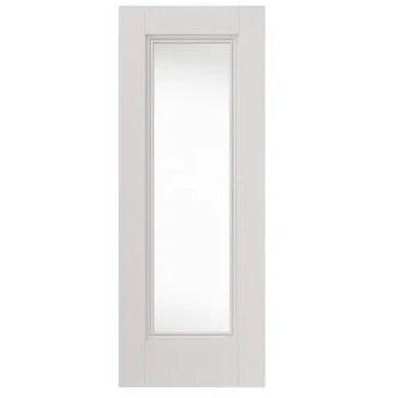 JB Kind Belton 1 Light Clear Glazed Internal Door