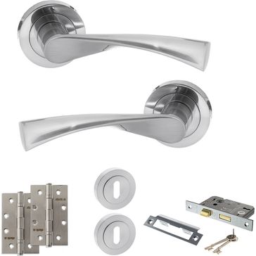 STATUS Colorado Door Handle Pack (3 Lever Lock Set)
