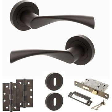 STATUS Colorado Door Handle Pack (3 Lever Lock Set)