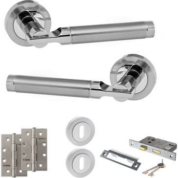 STATUS Dakota Door Handle Pack (3 Lever Lock Set)
