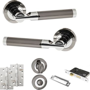 STATUS Dakota Door Handle Pack (Bathroom Set)