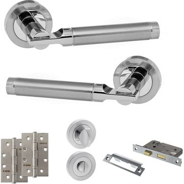 STATUS Dakota Door Handle Pack (Bathroom Set)