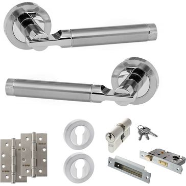 STATUS Dakota Door Handle Pack (Euro Lock Set)