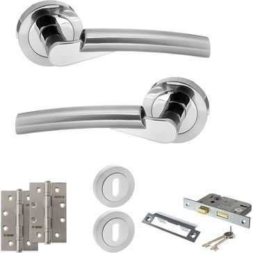 STATUS Florida Door Handle Pack (3 Lever Lock Set)