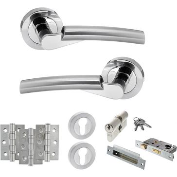 STATUS Florida Door Handle Pack (Euro Lock Set)