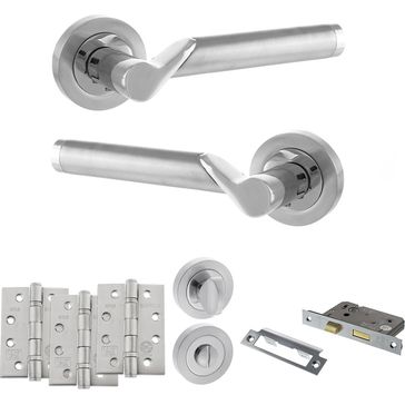STATUS Hawaii Door Handle Pack (Bathroom Set)