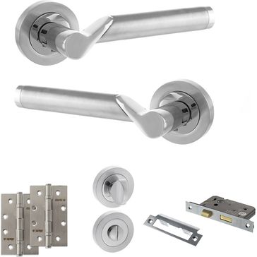 STATUS Hawaii Door Handle Pack (Bathroom Set)