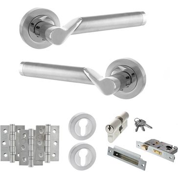 STATUS Hawaii Door Handle Pack (Euro Lock Set)