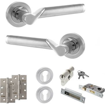STATUS Hawaii Door Handle Pack (Euro Lock Set)