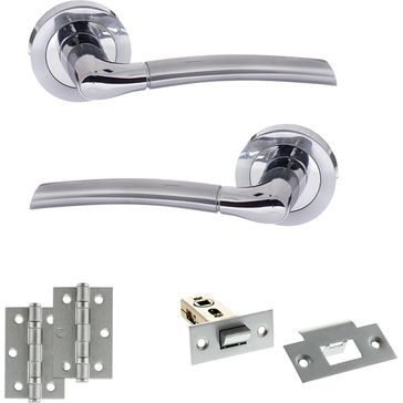 STATUS Indiana Door Handle Pack (Latch Set)
