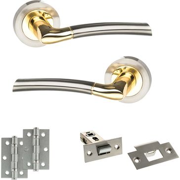 STATUS Indiana Door Handle Pack (Latch Set)