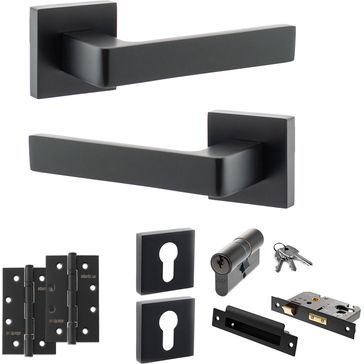 STATUS Montana Door Handle Pack (Euro Lock Set)